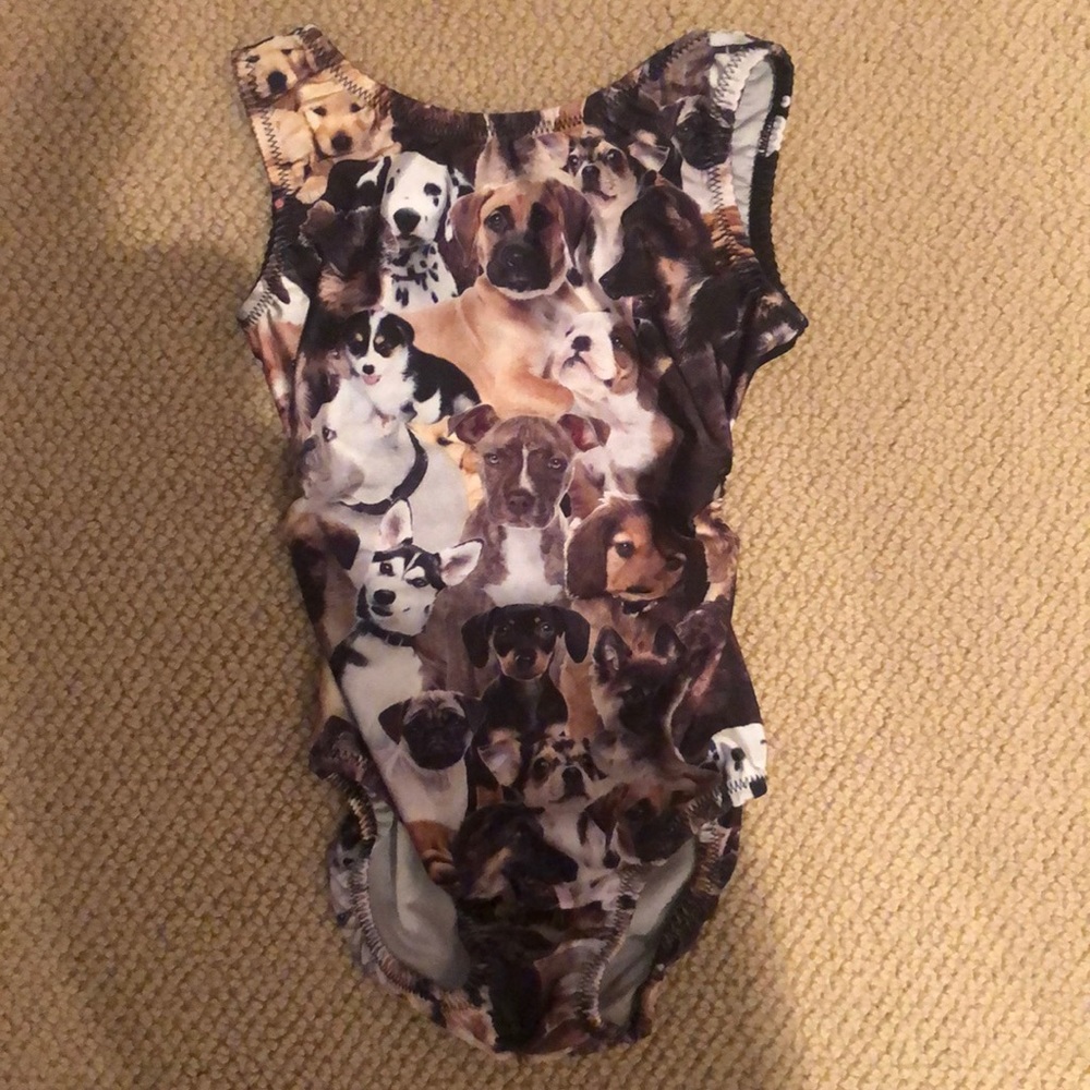 Gymnastics Leotard for your dog loving gymnast.